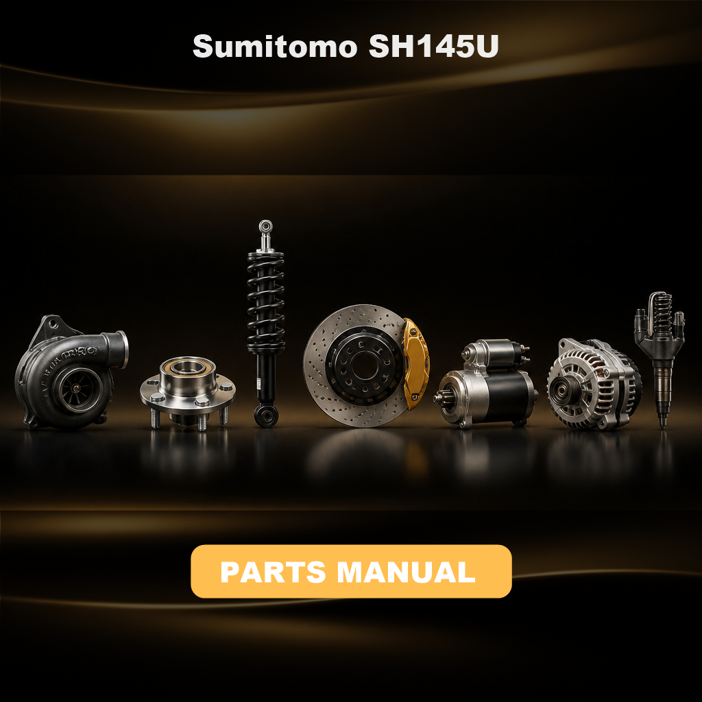 Sumitomo SH145U Parts Manual