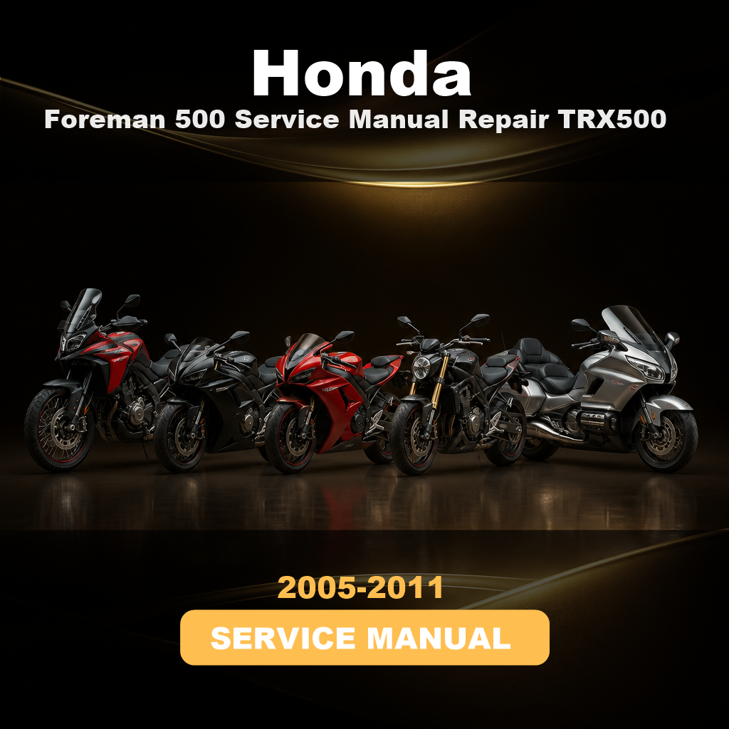 HONDA Foreman 500 Service Manual Repair 2005-2011 TRX500