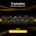 2005 YAMAHA 40TLRD Outboard Service Repair Maintenance Manual. Factory