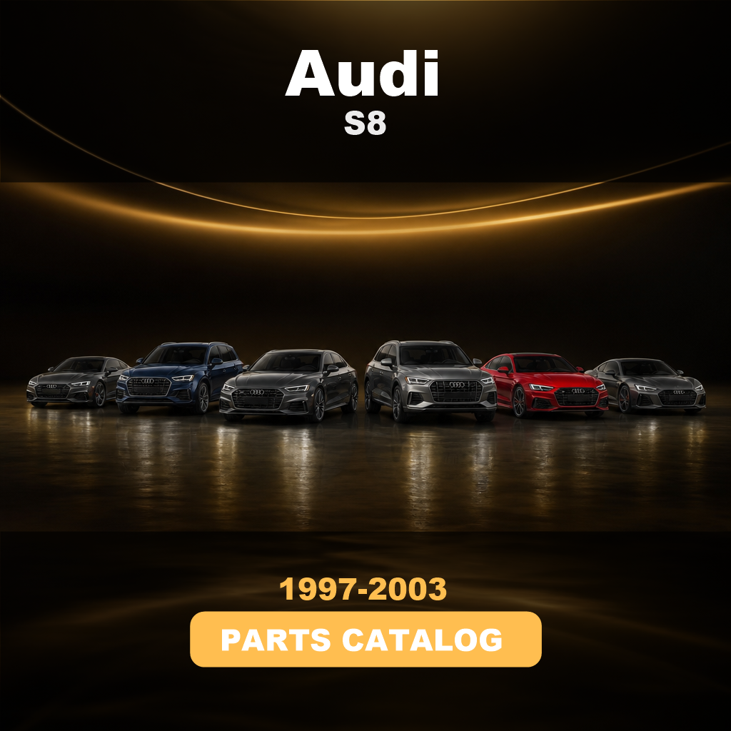 1997 - 2003 AUDI S8 Parts LIST CATALOG