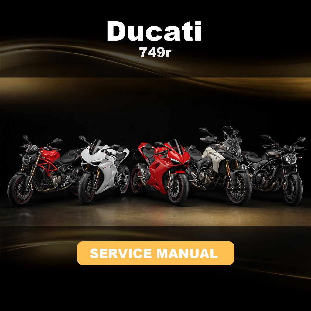 DUCATI 749r Repair Manual