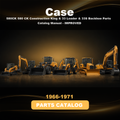 CASE 580CK 580 CK Construction King & 33 Loader & 33S Backhoe Parts Catalog Manual 1966-1971 - IMPROVED -