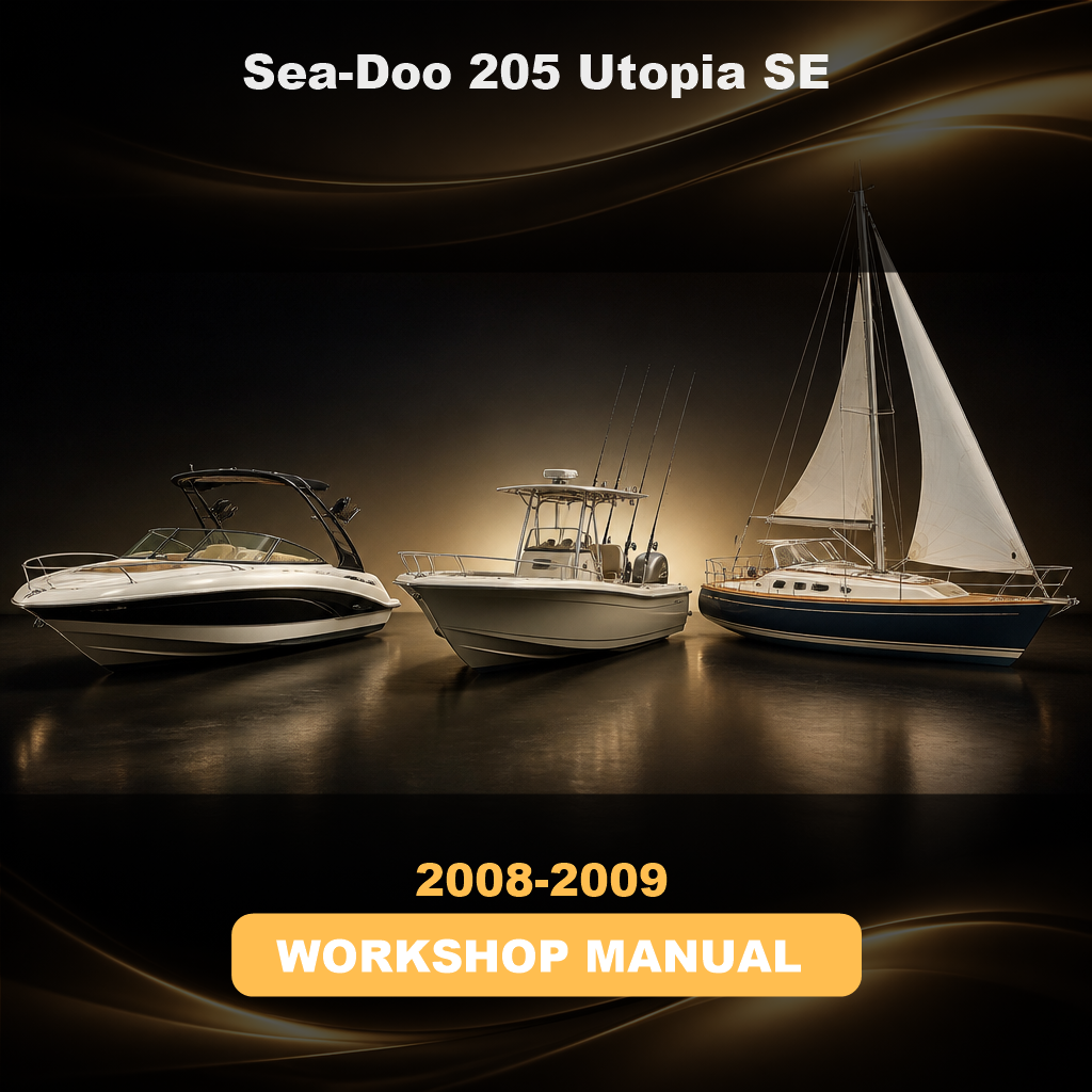 Sea-Doo 205 Utopia SE 2008 2009 Workshop Service Manual