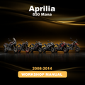 APRILIA 850 Mana Complete Workshop Service Repair Manual 2008 2009 2010 2011 2012 2013 2014