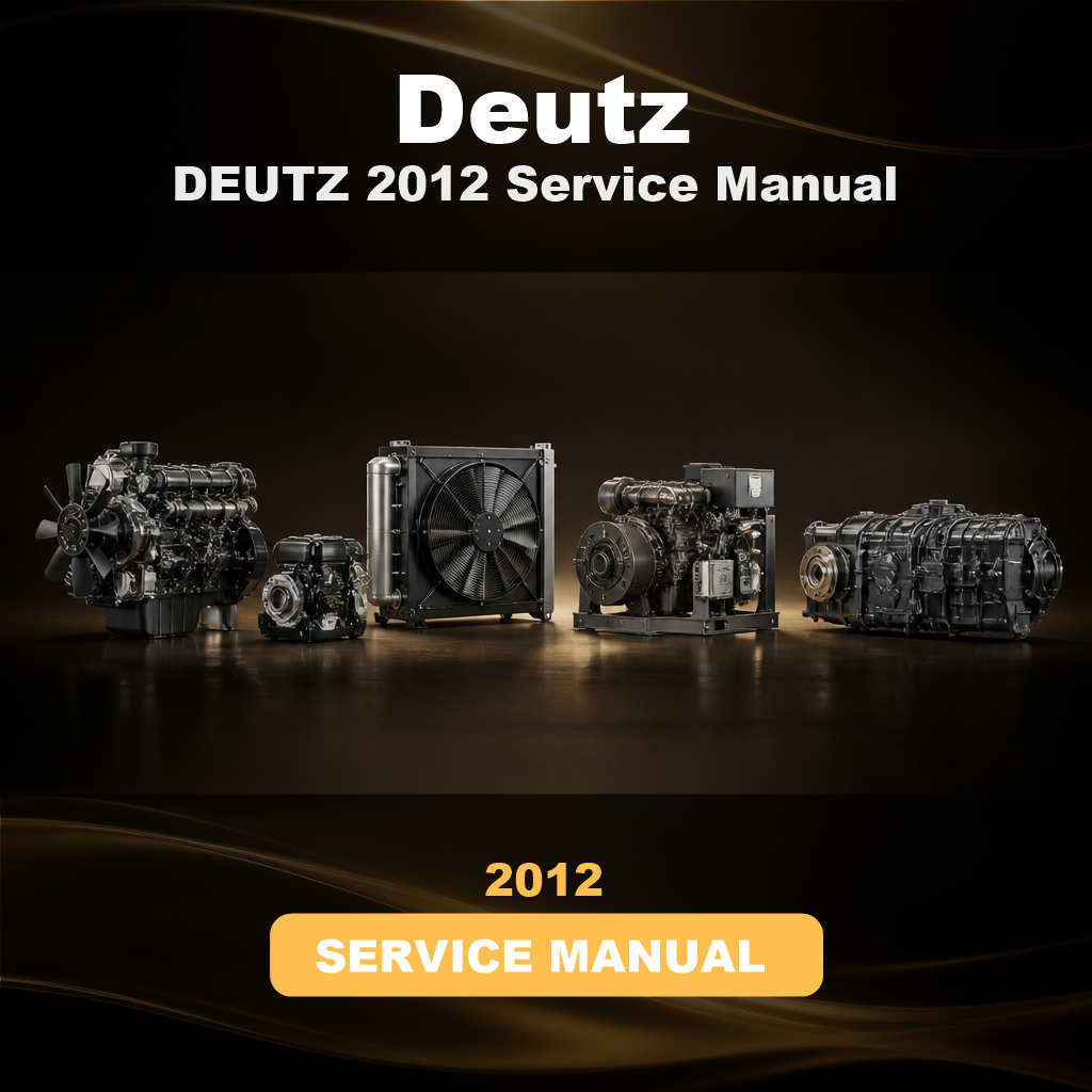 DEUTZ 2012 Service Manual