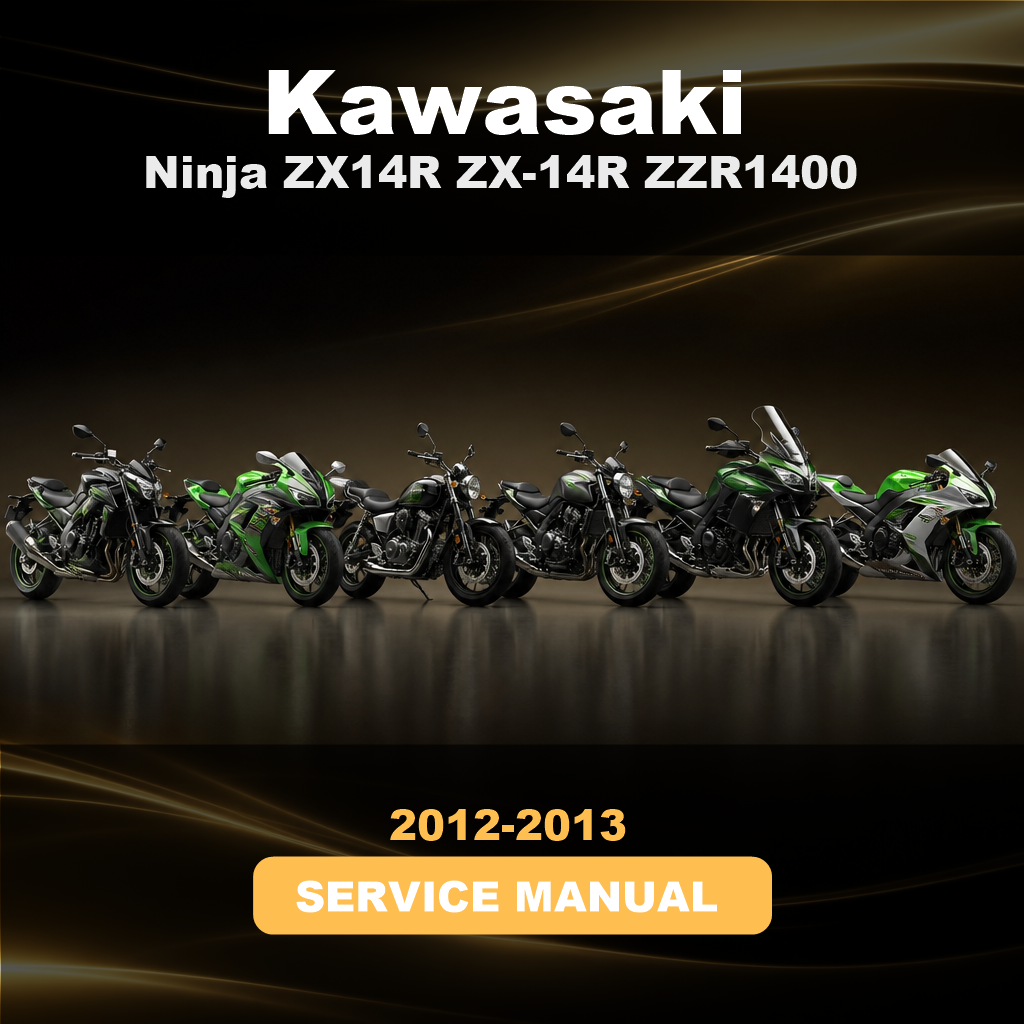 KAWASAKI 2012-2013 Ninja ZX14R ZX-14R ZZR1400 Service Manual