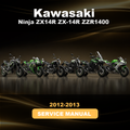 KAWASAKI 2012-2013 Ninja ZX14R ZX-14R ZZR1400 Service Manual