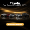 TOYOTA Floor Runner CBT4, CBT6, CBTY4 Workshop Service Manual