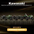 2012-2013 KAWASAKI Brute Force 300 KVF300 ATV Workshop Service Repair Manual 12 13