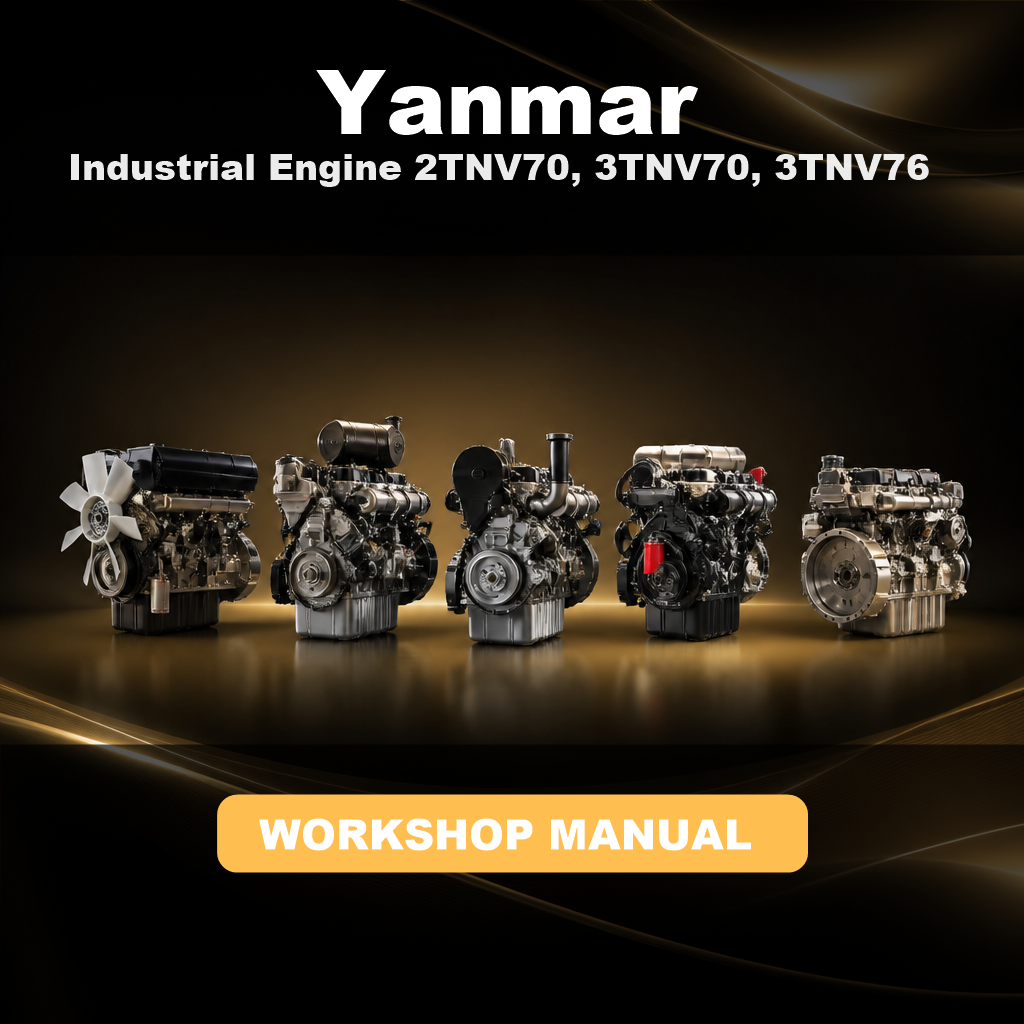 YANMAR Industrial Engine 2TNV70, 3TNV70, 3TNV76 Complete Workshop Service Repair Manual