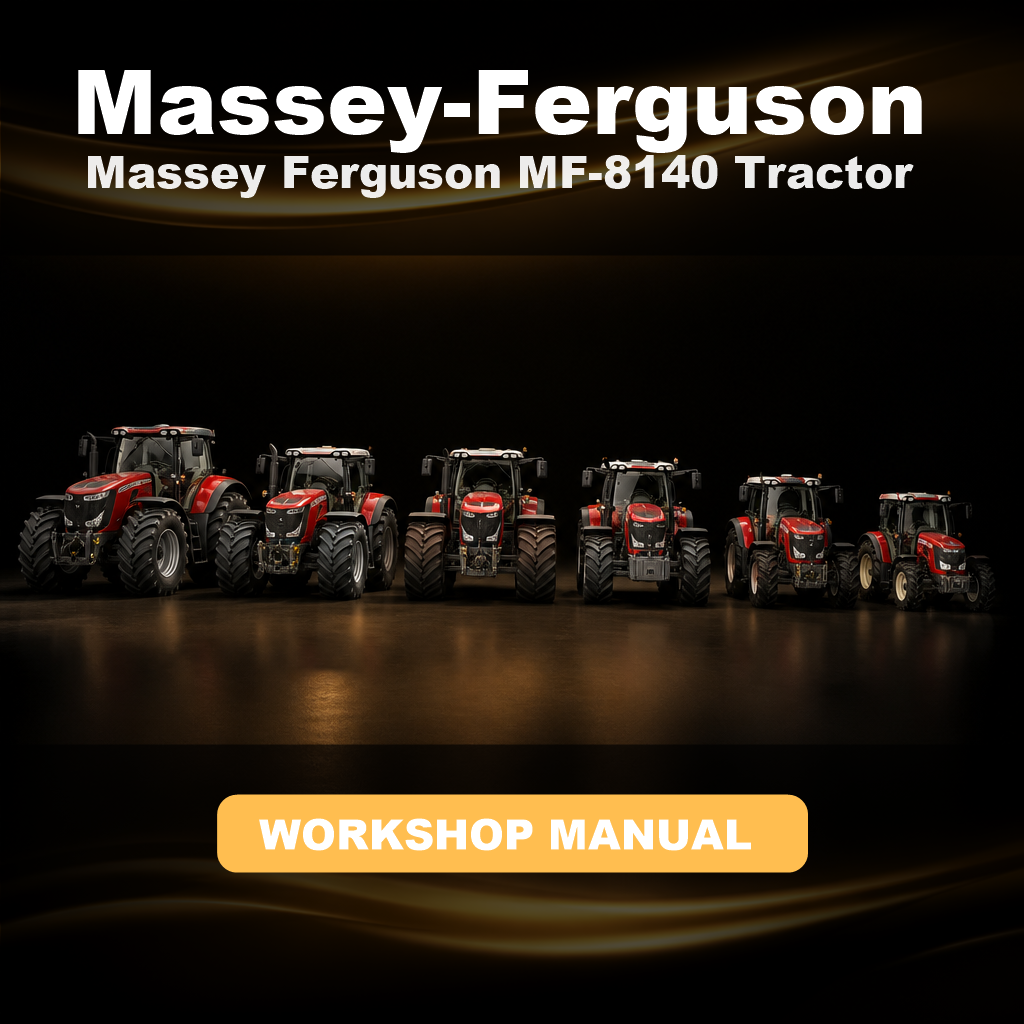 Massey Ferguson MF-8140 Tractor Workshop Service Repair