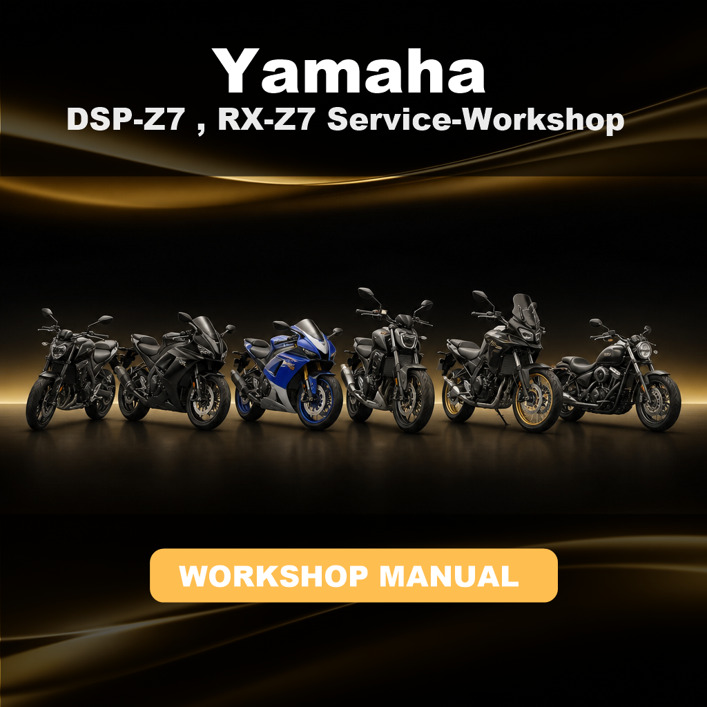 YAMAHA DSP-Z7 , RX-Z7 Service-Workshop Manual For Repair