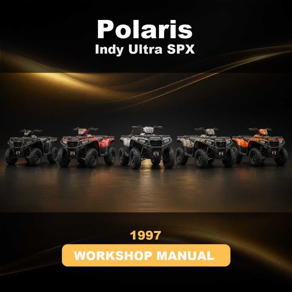 POLARIS Indy Ultra SPX 1997 Workshop Service Manual