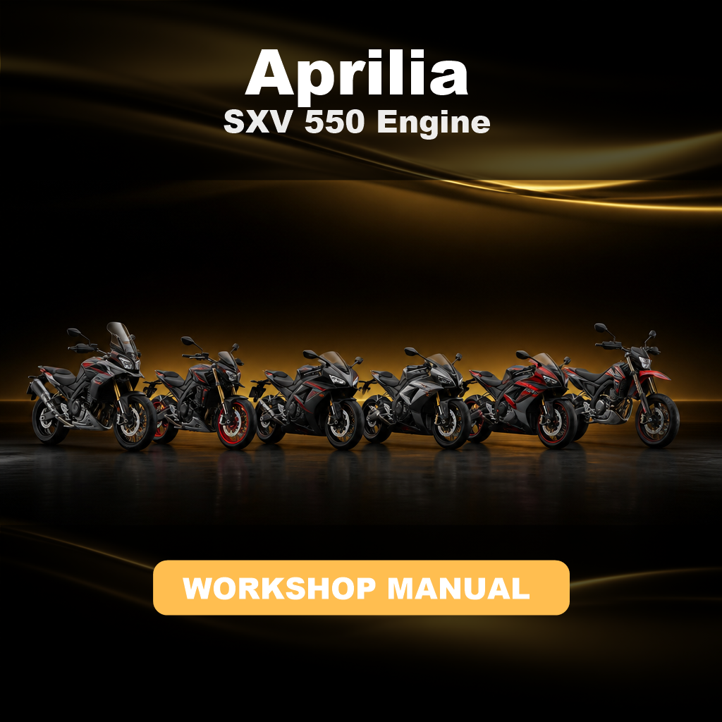 APRILIA SXV 550 Engine Workshop Service Manual For Repair
