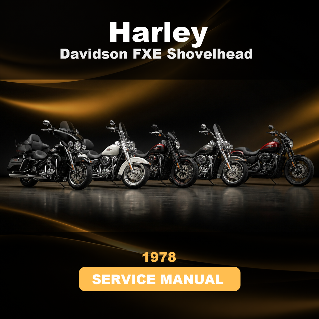 HARLEY Davidson FXE Shovelhead 1978 Factory Service Manual