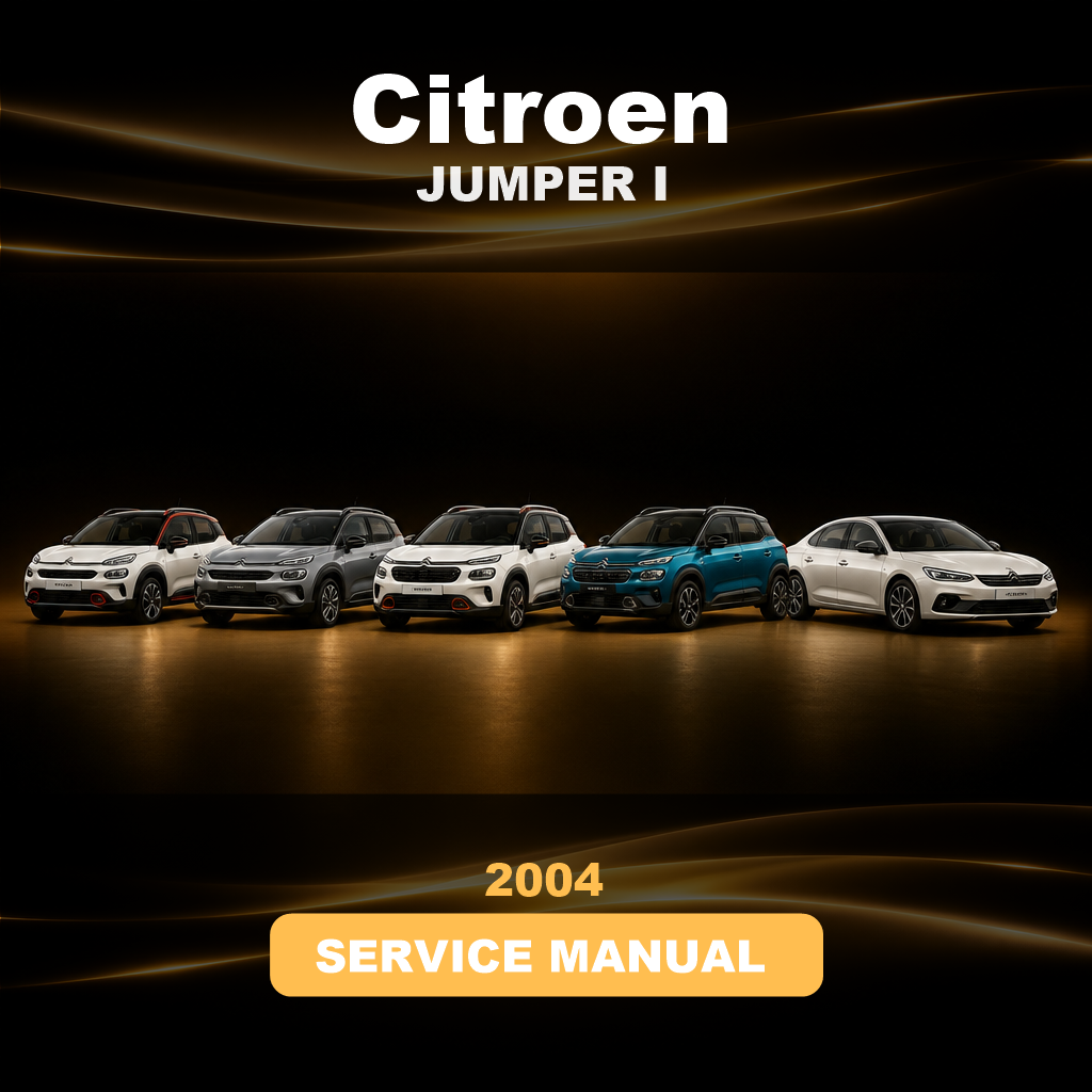 2004 CITROEN JUMPER I Service And Repair Manual