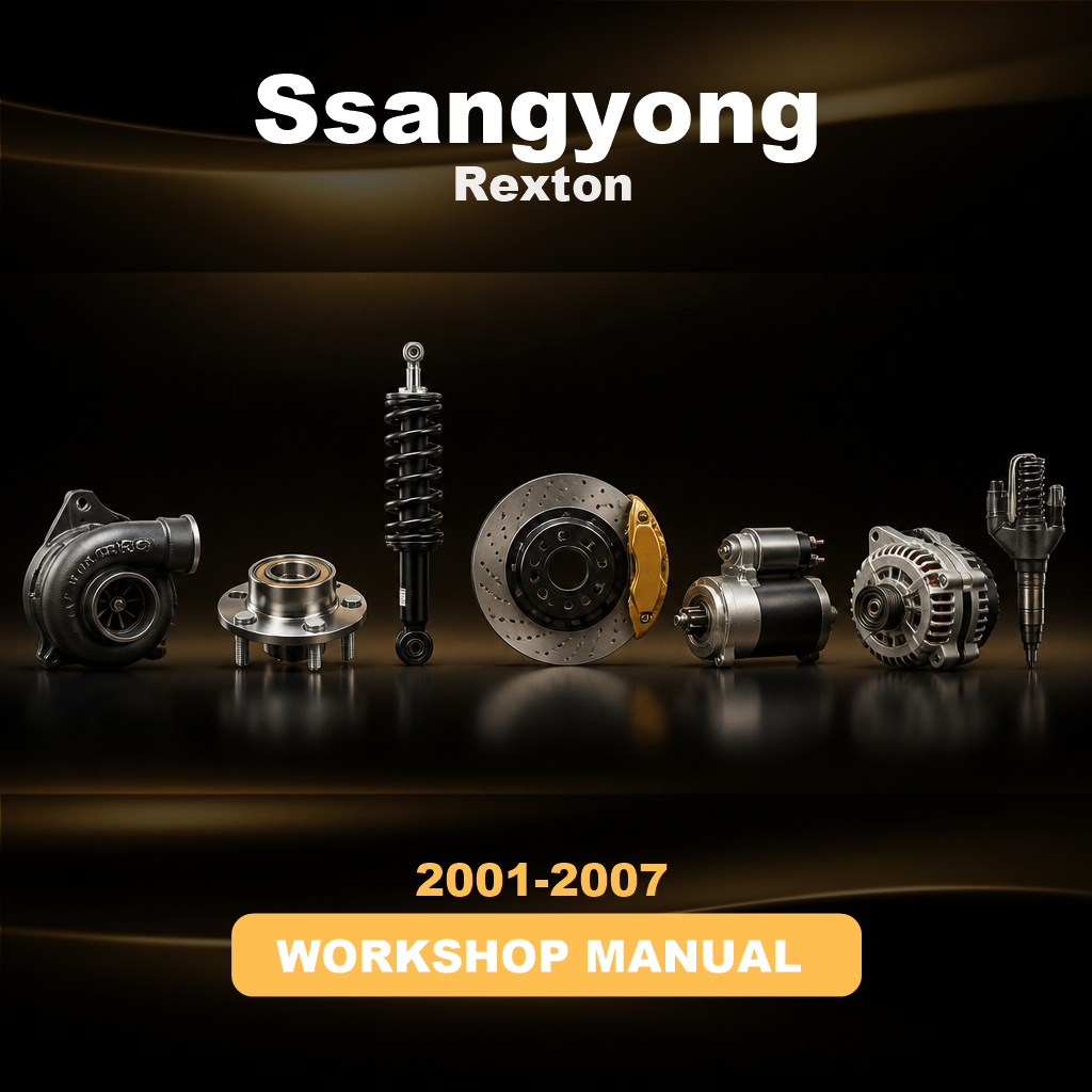 SSANGYONG Rexton 2001-2007 Workshop Repair & Service Manual