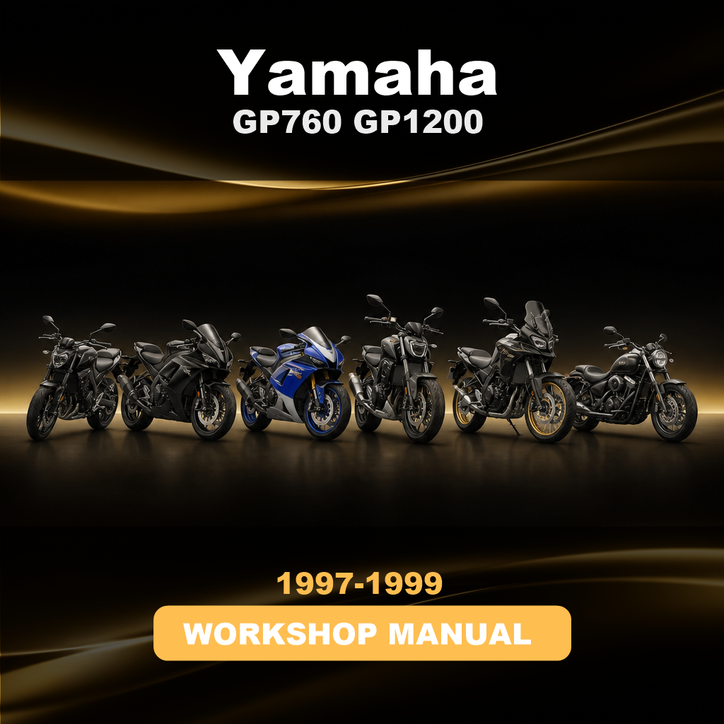 YAMAHA GP760 GP1200 1997 1998 1999 Workshop Manual