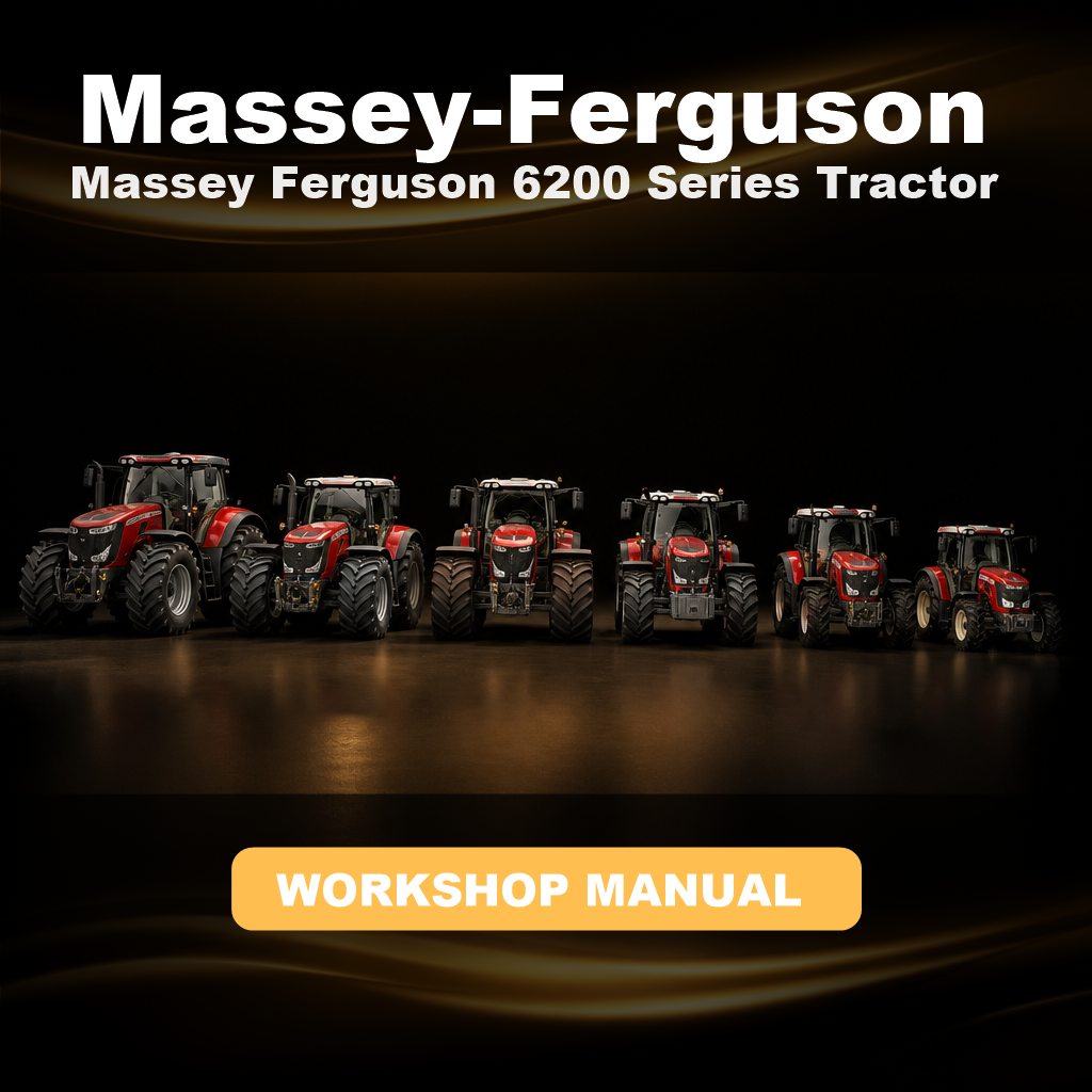Massey Ferguson 6200 Series Tractor Workshop Service Manual