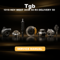 TGB 101S KEY WEST 303R 50 R5 DELIVERY 50 Service Repair Manual