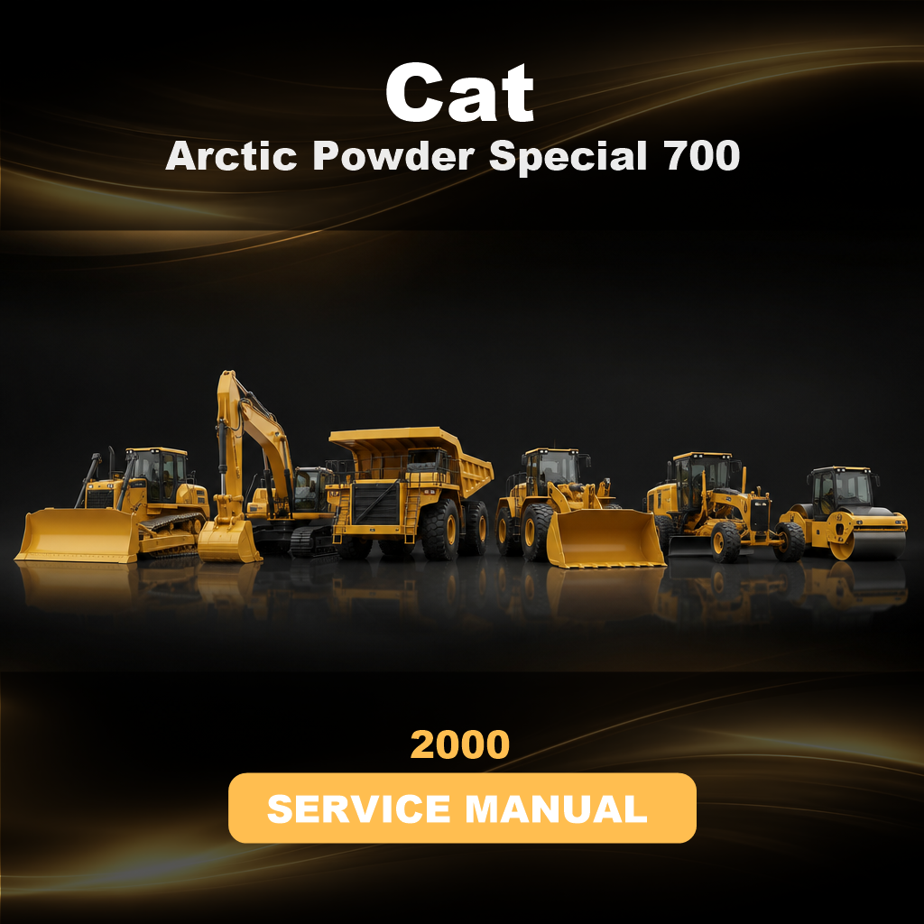 Arctic CAT Powder Special 700 2000 Factory Service & Work Shop Manual