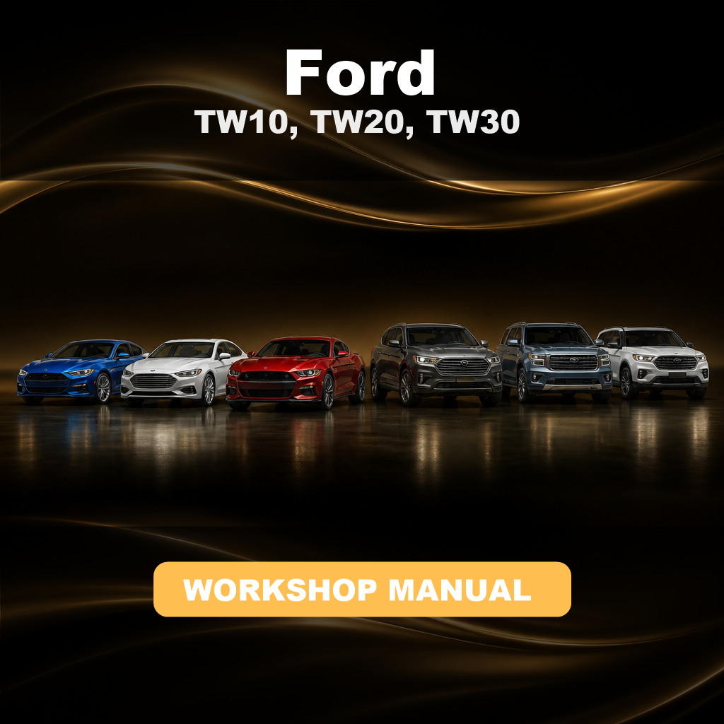FORD TW10, TW20, TW30 Workshop Manual