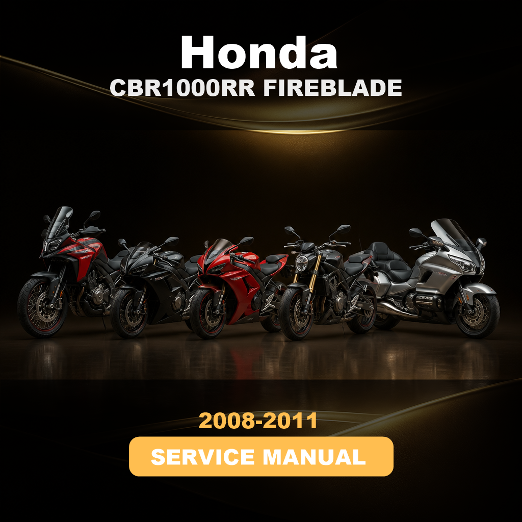 HONDA CBR1000RR FIREBLADE Service Repair Manual 2008-2011