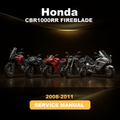 HONDA CBR1000RR FIREBLADE Service Repair Manual 2008-2011