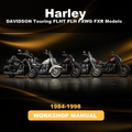 HARLEY DAVIDSON Touring FLHT FLH FXWG FXR Models Service Repair Workshop Manual 1984-1998