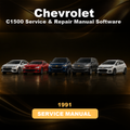 1991 CHEVROLET C1500 Service & Repair Manual Software