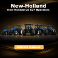 New Holland CE E27 Operators Manual