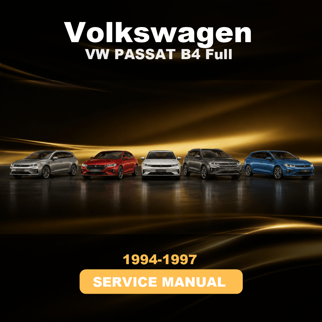 VW VOLKSWAGEN PASSAT B4 1994-1997 Full Service Repair Manual