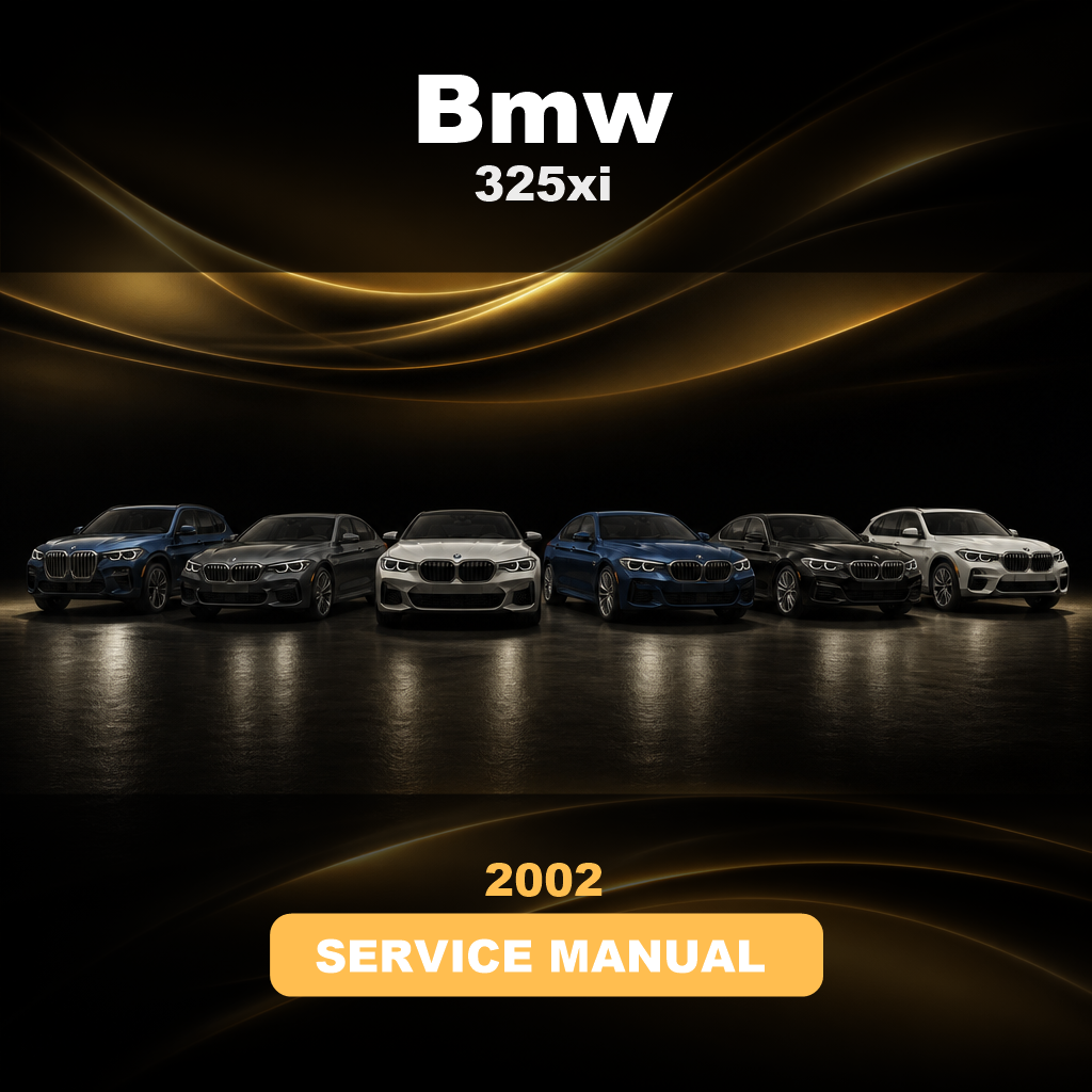 BMW 325xi 2002 Repair Service Manual