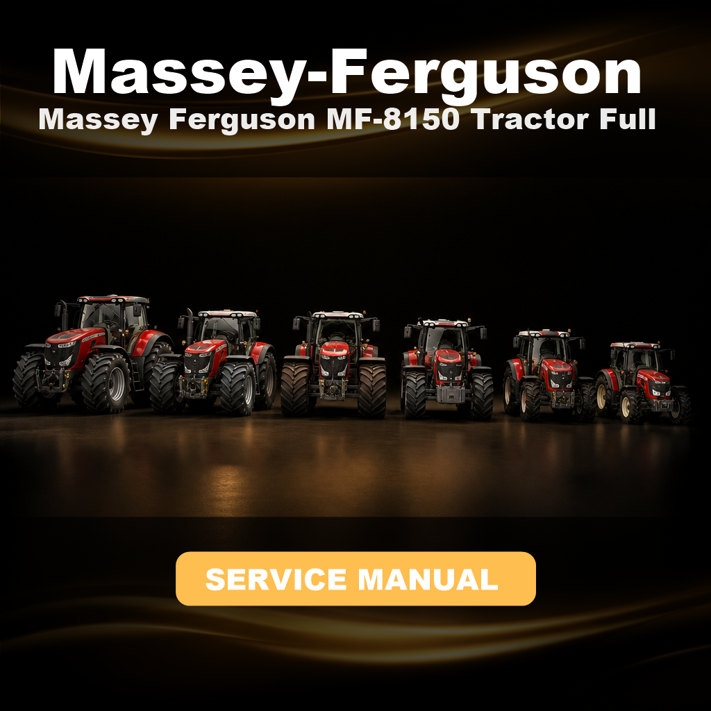 Massey Ferguson MF-8150 Tractor Full Service Repair Manual