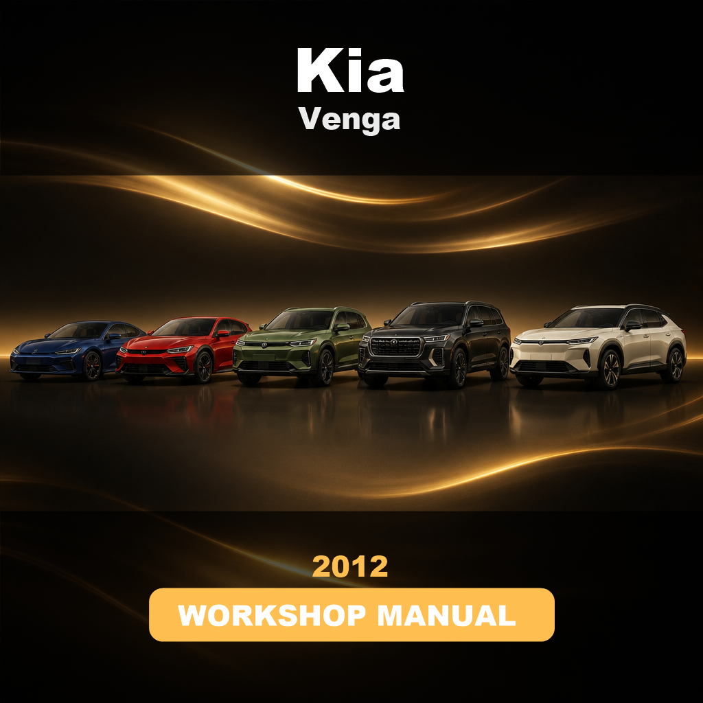 KIA Venga 2012 Service Repair Workshop Manual