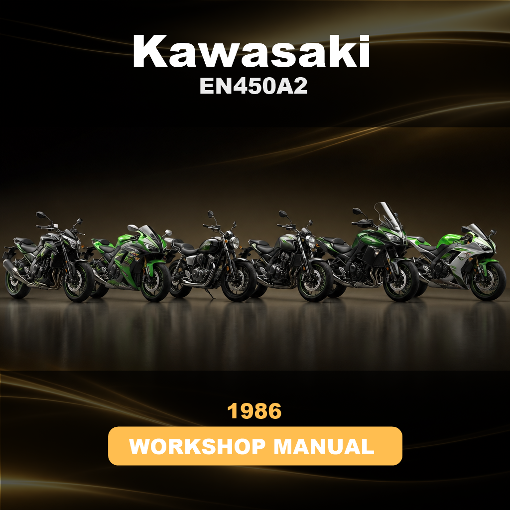 KAWASAKI EN450A2 1986 Workshop Service Repair Manual