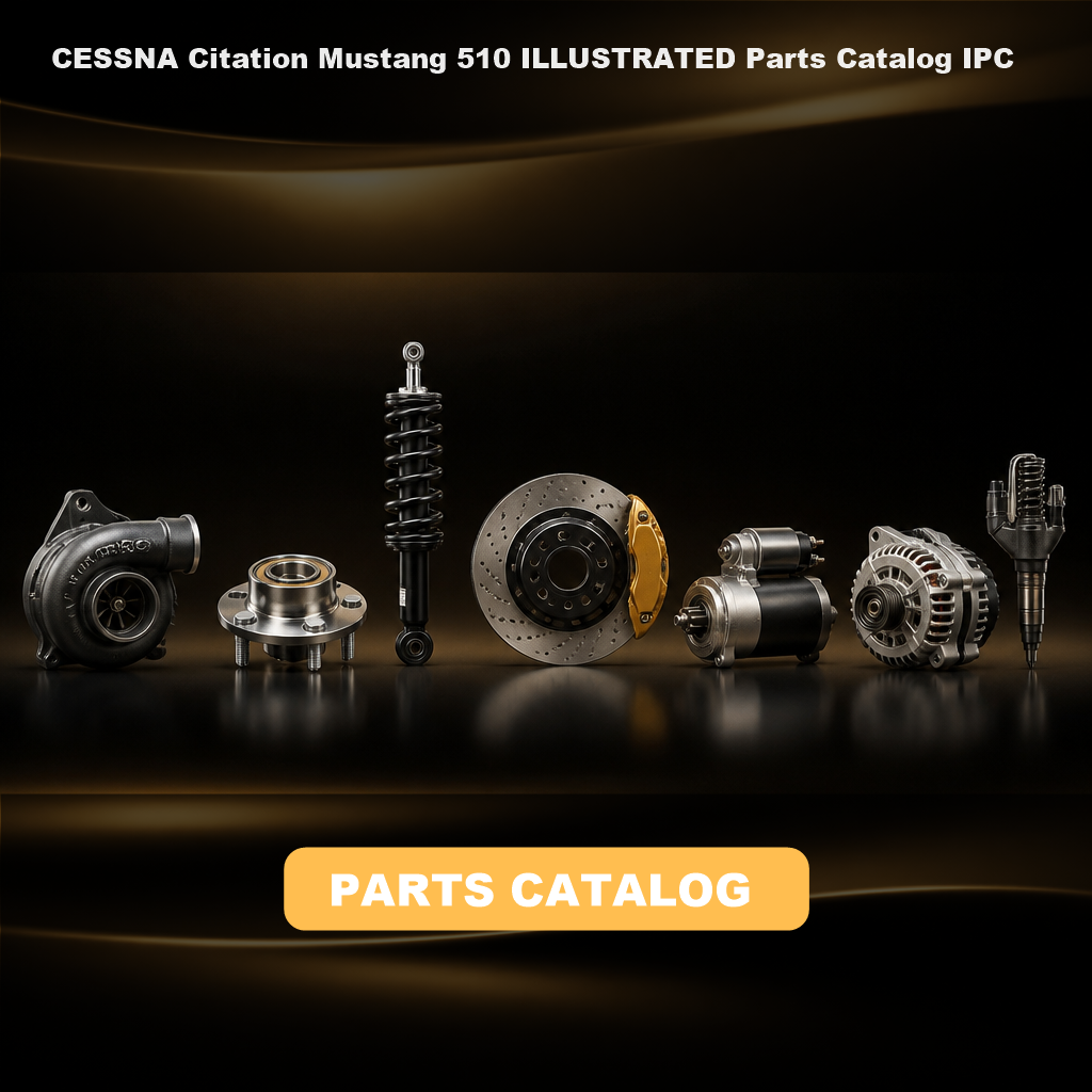 CESSNA Citation Mustang 510 ILLUSTRATED Parts Catalog IPC