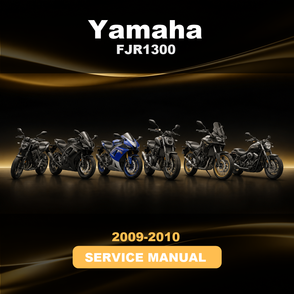 2009-2010 YAMAHA FJR1300 Service Repair Manual