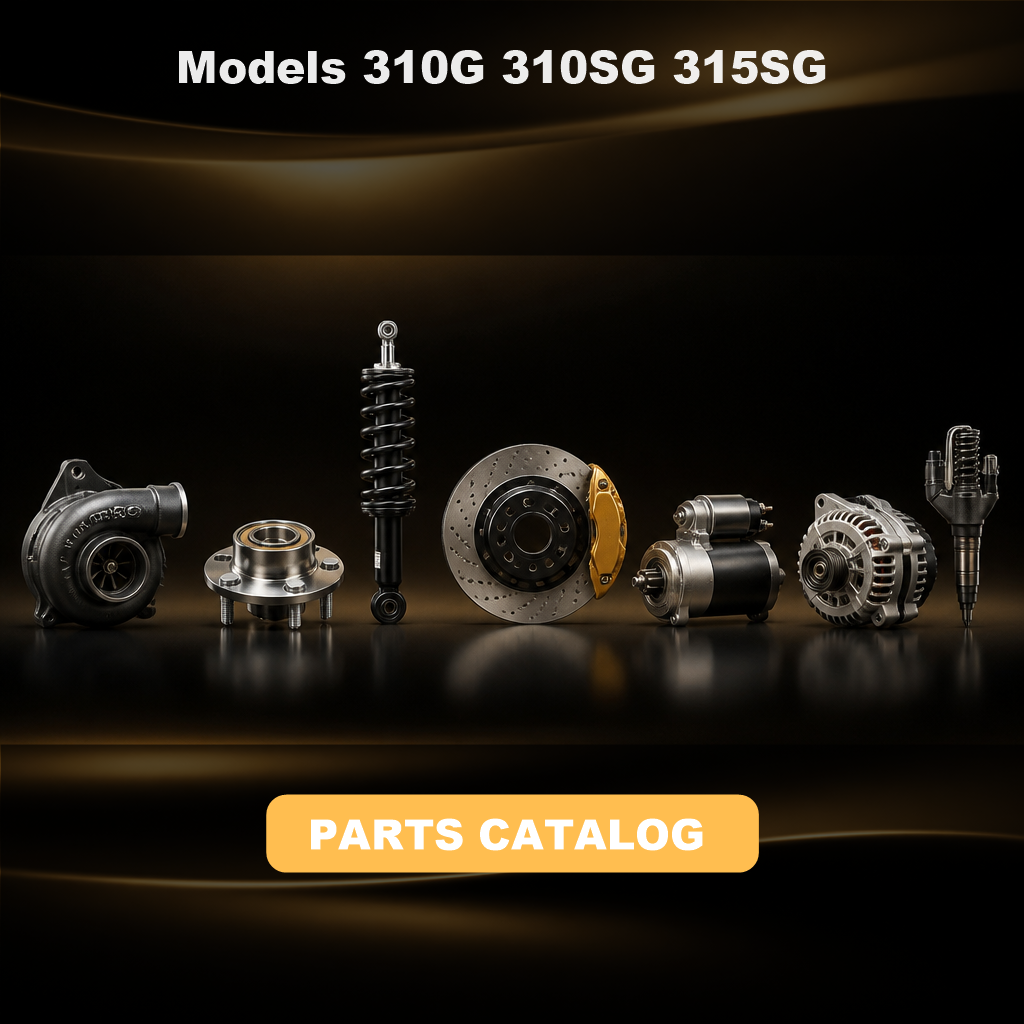 Models 310G 310SG 315SG Parts Catalog