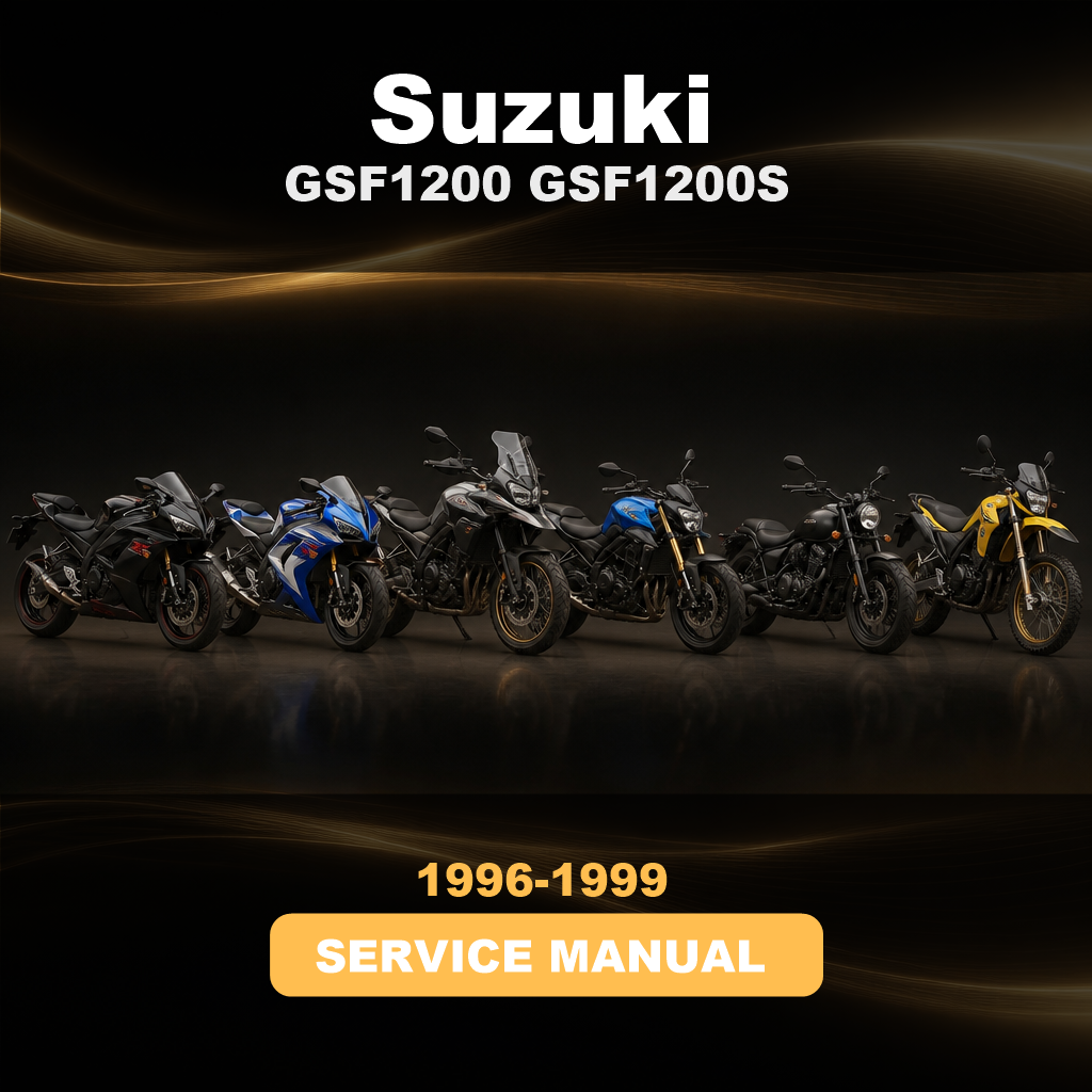 1996-1999 SUZUKI GSF1200 GSF1200S Service Repair Manual