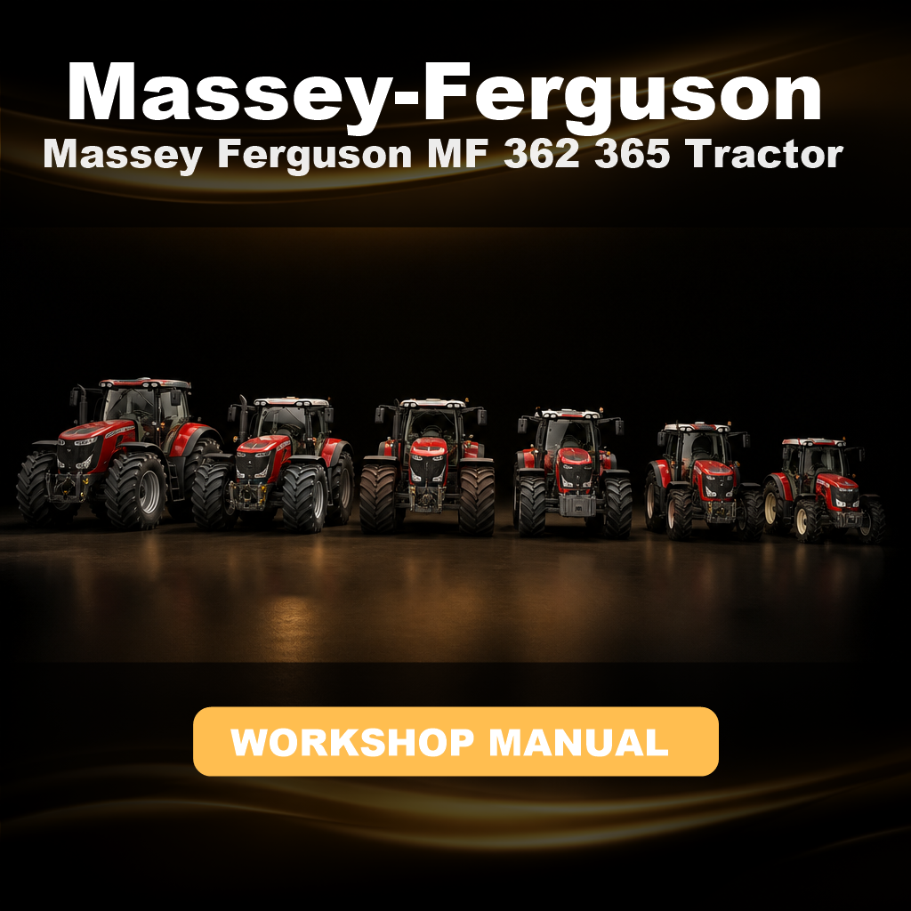 Massey Ferguson MF 362 365 Tractor Workshop Service Manual