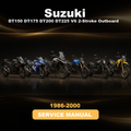 1986-2000 SUZUKI DT150 DT175 DT200 DT225 V6 2-Stroke Outboard Repair Manual