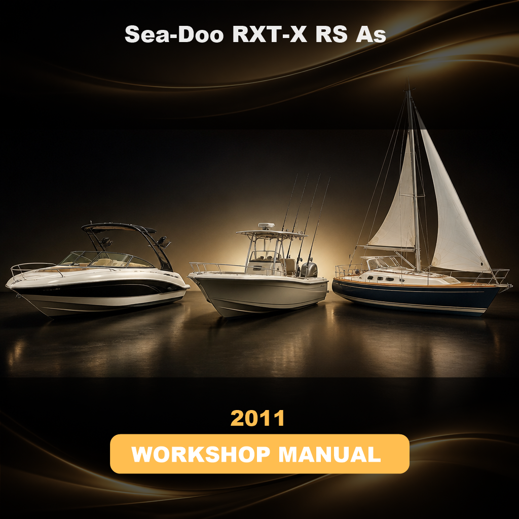 Sea-Doo RXT-X RS As 2011 Workshop Service Manual For Repair