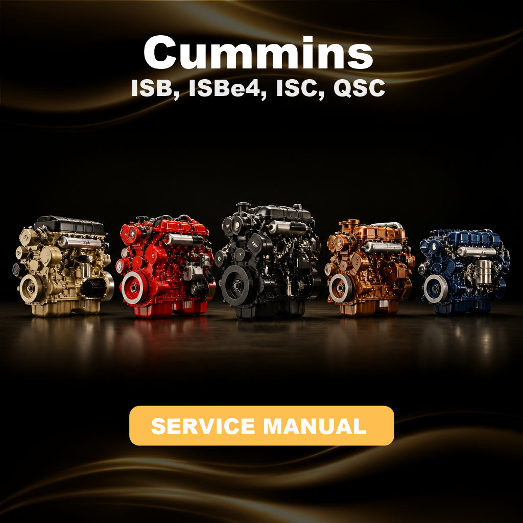 CUMMINS ISB, ISBe4, ISC, QSC Troubleshooting Repair Manual