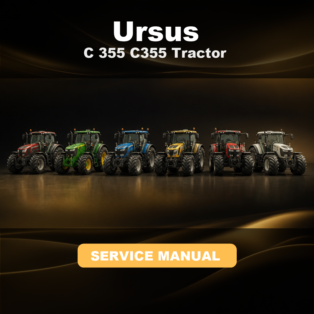 URSUS C 355 C355 Tractor Service Repair Shop Manual