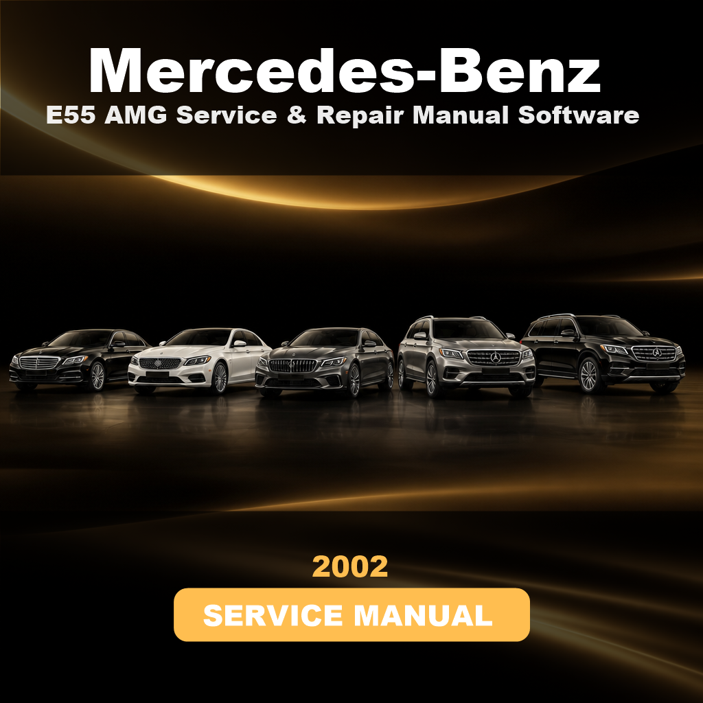 2002 MERCEDES-BENZ E55 AMG Service & Repair Manual Software