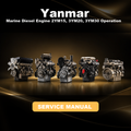 YANMAR Marine Diesel Engine 2YM15, 3YM20, 3YM30 Operation Manual