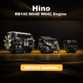 HINO RB145 W04D W04C Engine Factory Service Repair Manual
