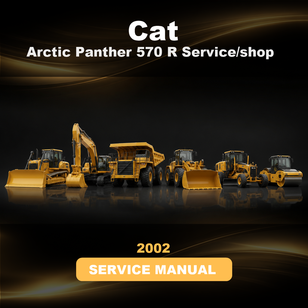 2002 Arctic CAT Panther 570 R Service/shop Repair Manual