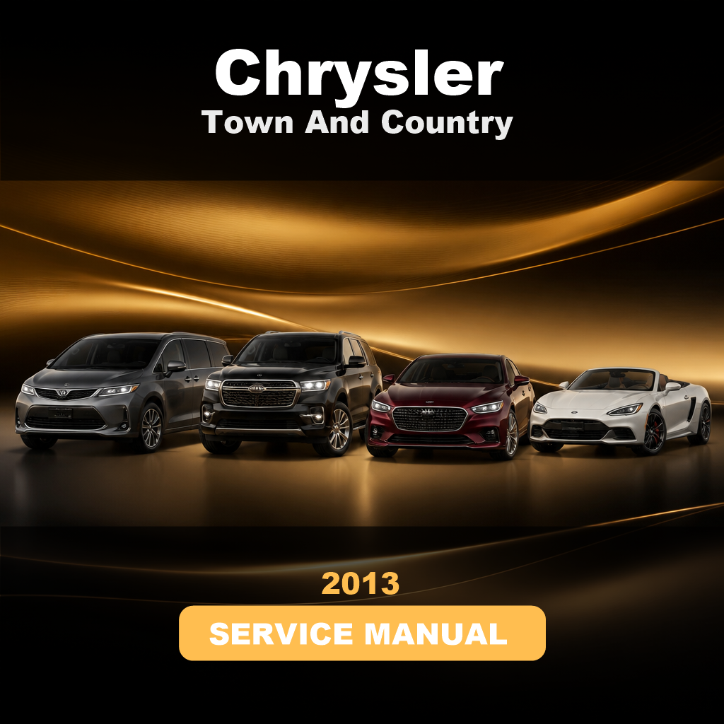 2013 CHRYSLER Town And Country Service & Repair Manual